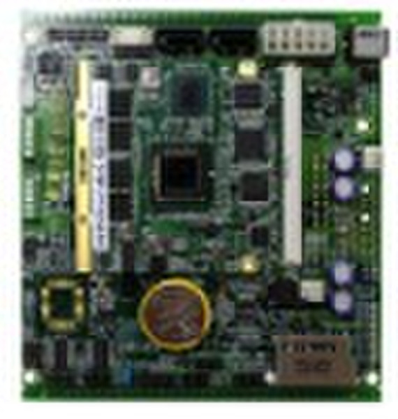 Nano-ITX Atom 1.1G CPU onbard fanless Single board