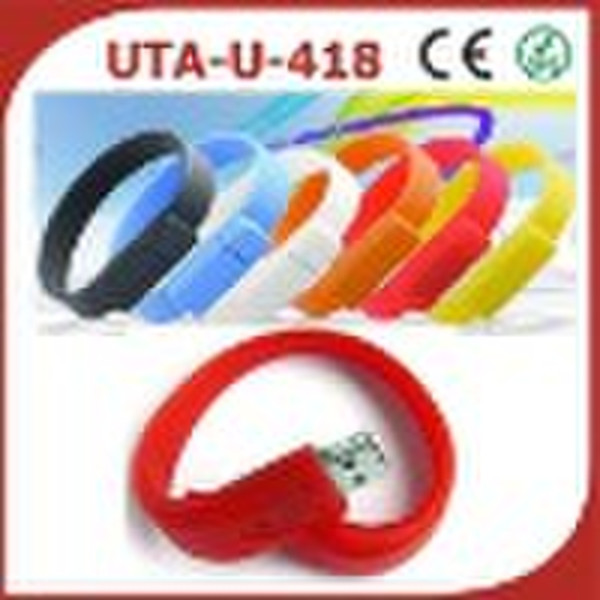 PVC bracelet usb flash drive