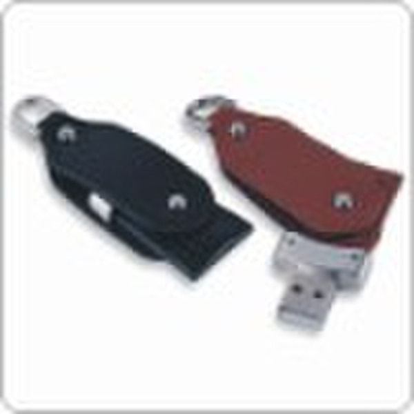 Leather noble 1-64GB USB