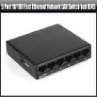 5 Порт 10/100 Fast Ethernet коммутатор локальной сети центр