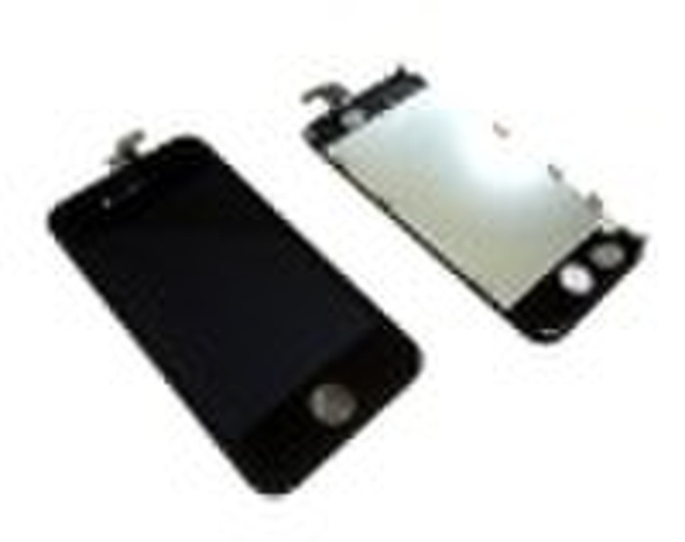 DIGITIZER + LCD + FRONT BEZEL Black For IPHONE 4 4