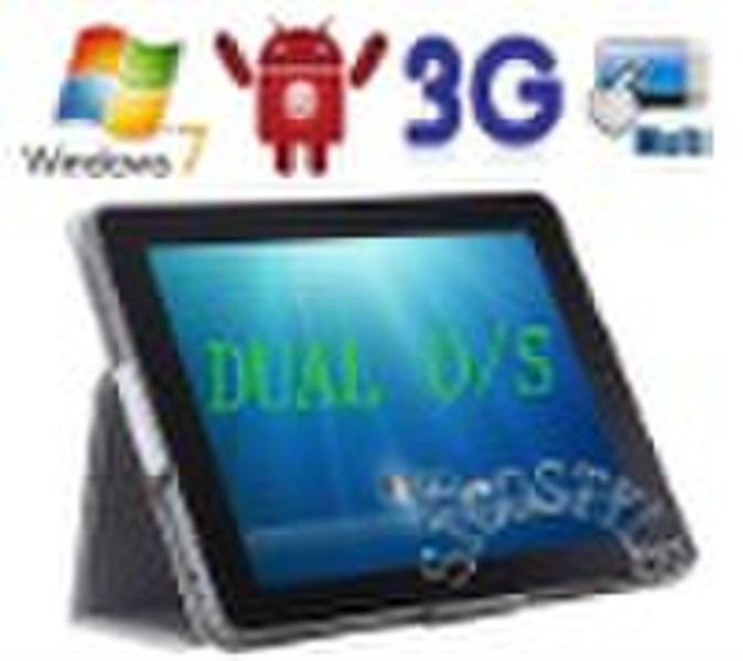 9.7inch kapazitive Multi-Touch Win 7 Tablet PC 3G