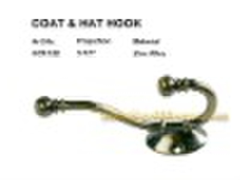 Coat & Hat Hook (HCK122)