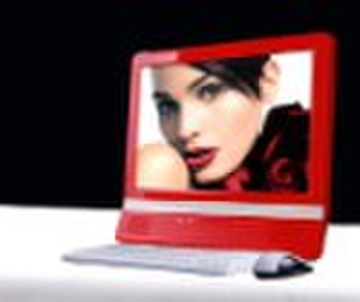 17 Inch LCD PC All In One(SP-17PC6B red)