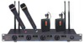 UHF500 Four  Channels Wireless Microphone