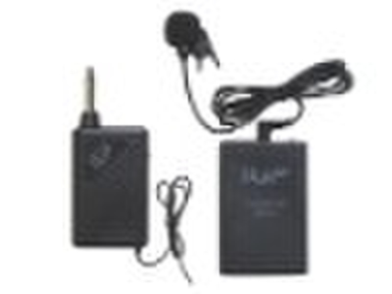 VHF lapel(Tie Clip) condenser Wireless Microphone