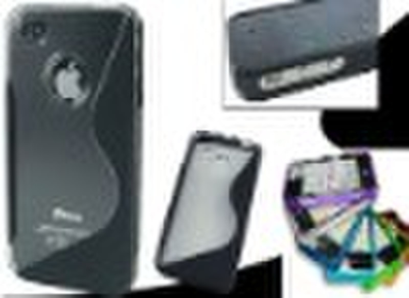 For Iphone 4th PC+TPU cover cases strong quality