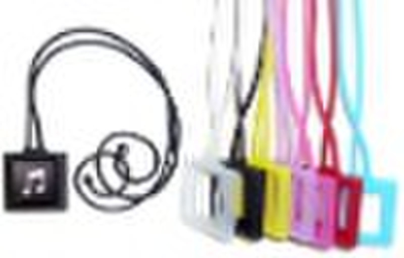 For IPOD Nano6 silicon case with rope