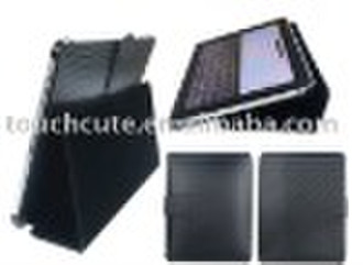 For iPad Stand carbon fibre case folio snap in des
