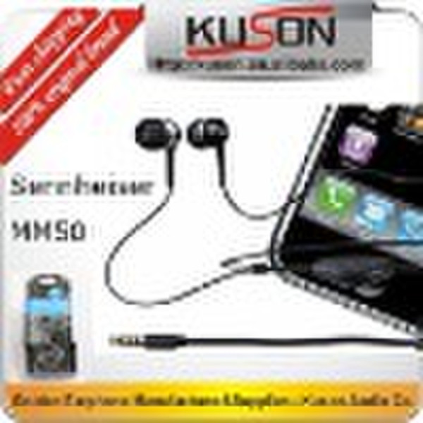 sennheiser mm50 earphone with Mic for iPhone