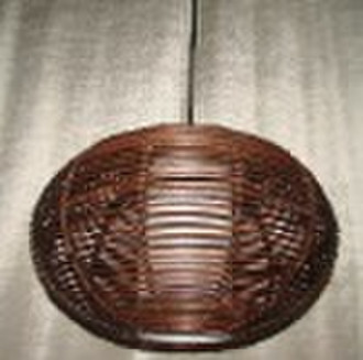 rattan pendant lamp