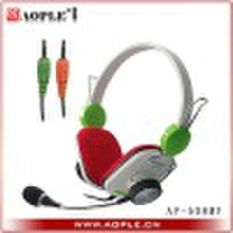 2011 NEW white style stereo headphone