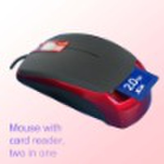 Card reader mouse