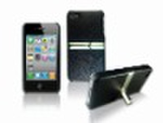 Chrome Clip Bracket kickstand Leather Hard Cases c