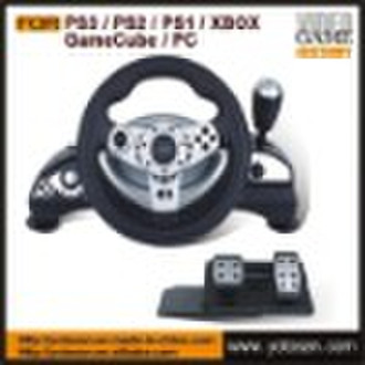 5 in 1 steering racing wheel for ps3 ps2 pc gamecu