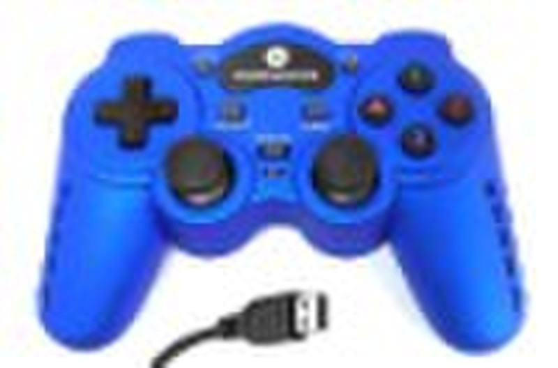 PC-USB wired game pad with fan