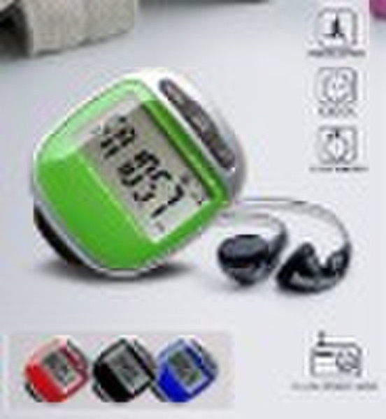 FM Radio/Pedometer