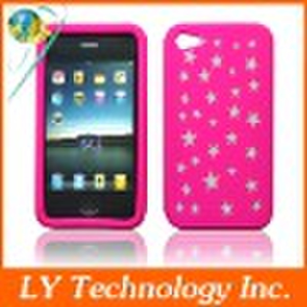 Design Silicone cover for iphone 4G (LY-A72)