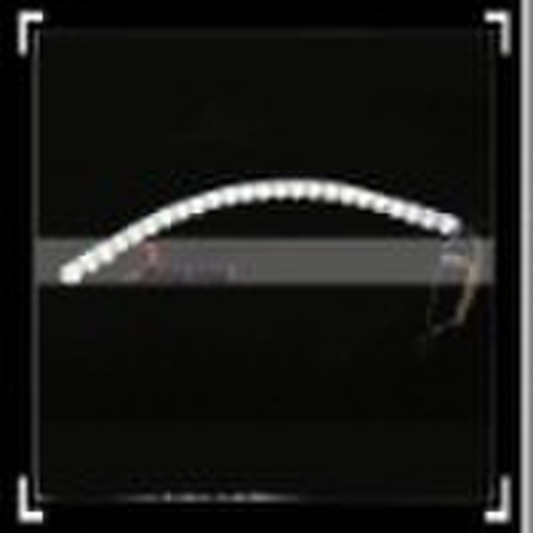 24-LED Strip Car Lights Flexible Light Grill White