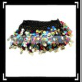 Multicolor Sequins Coin Belly Dance Hip Scarf