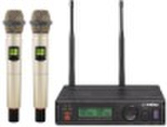 U-2000  UHF PLL ACT dual channels wireless Microph