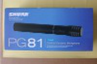 New Shure PG81 drum microphone Instrument Micropho