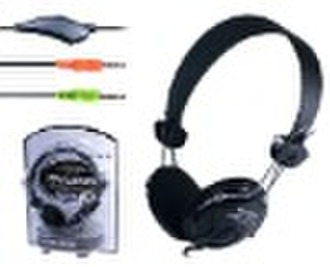 Economical Computer Headphones with Surround Sound