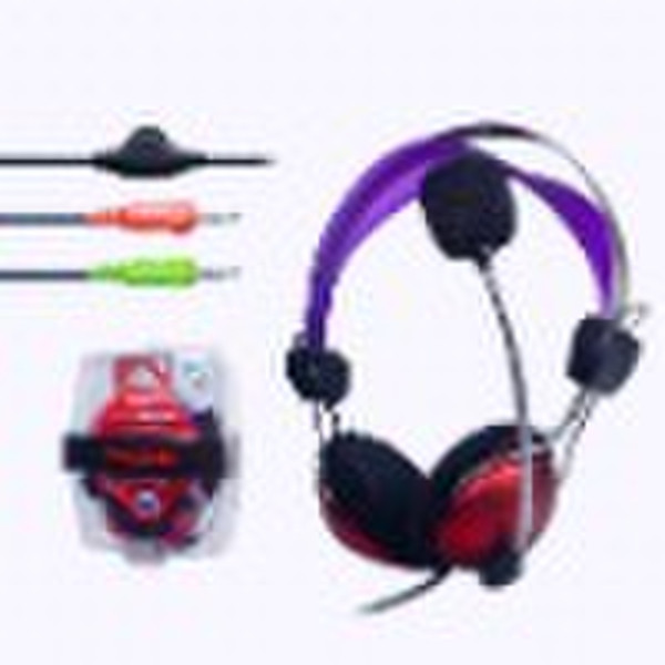 Super Bass Computer Headphones with Microphone &am