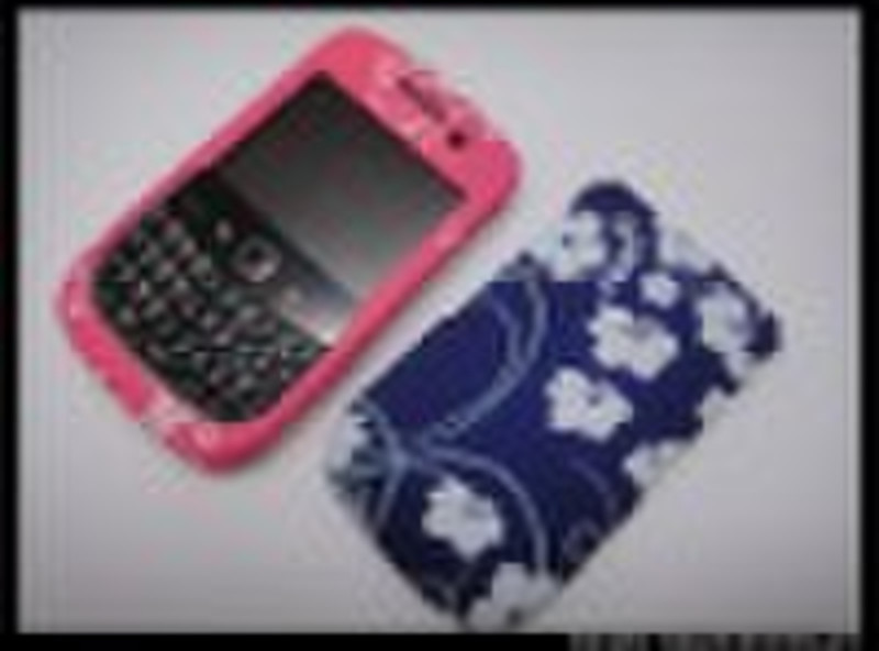 Flower design Case for Blackberry 9330