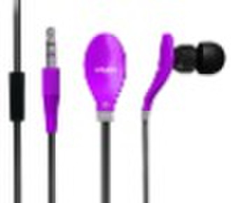 iLeaf earphone purple