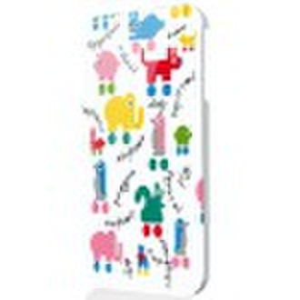 Newest fashionable case for iphone4 with IML techn