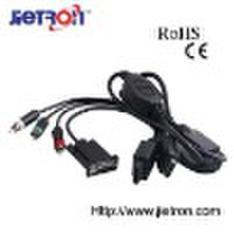 VGA Cable for WII and PS3(JT-1004701)-game accesso