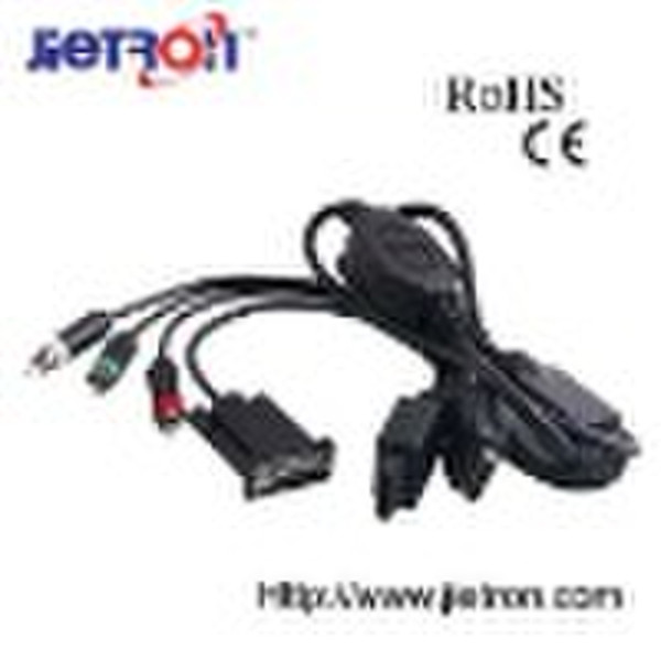 VGA Cable for WII and PS3(JT-1004701)-game accesso