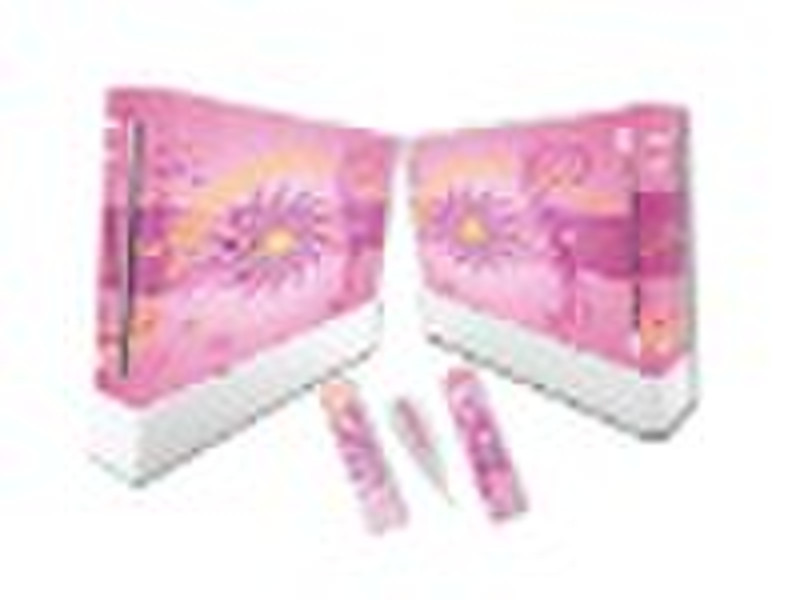 for wii skin sticker,for wii remote sticker