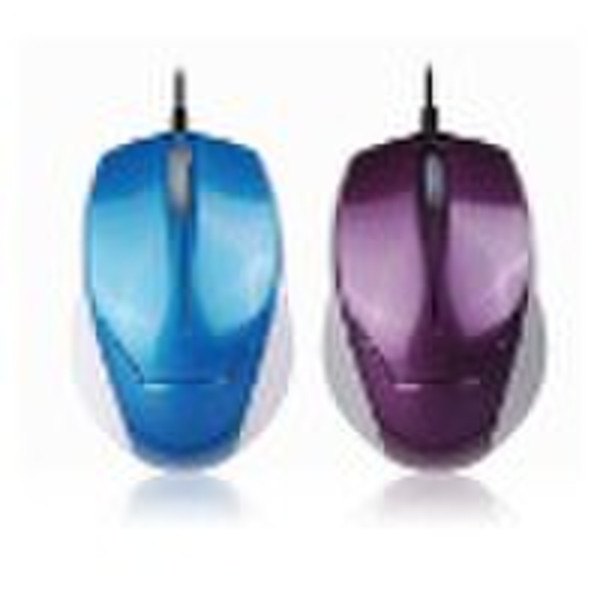 Good design slim mouse with rubber coating each si