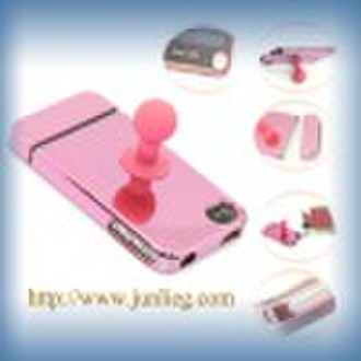 Form-fitting mobile phone case for iphone 4G