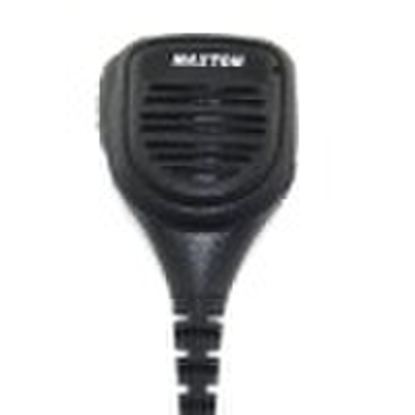 Water proof two way radio speaker microphone