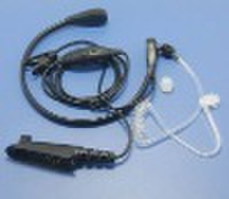 throat vibration two way radio earpiece