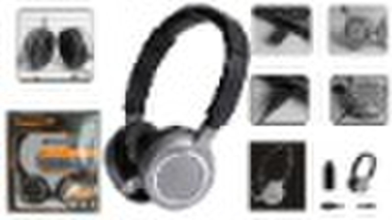 2011 Rechargeable 2.4 G wireless headphone