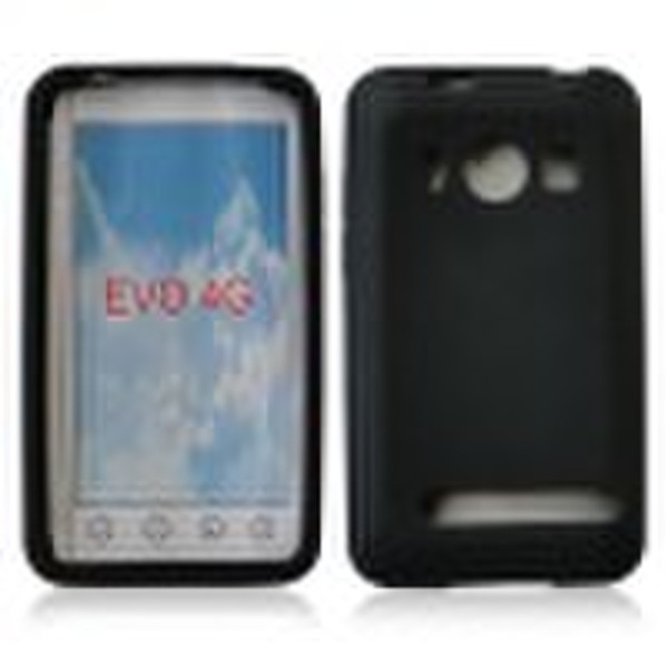 for htc evo 4g silicon case/cover