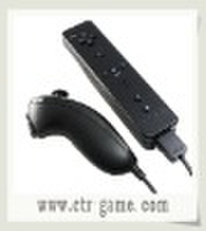 Remote and nunchuck for wii