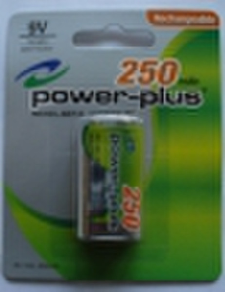 NiMh 250mAh 9V аккумуляторная батарея