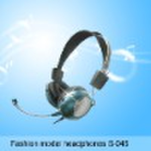 stereo headset with microphone