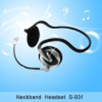 Neckband headset