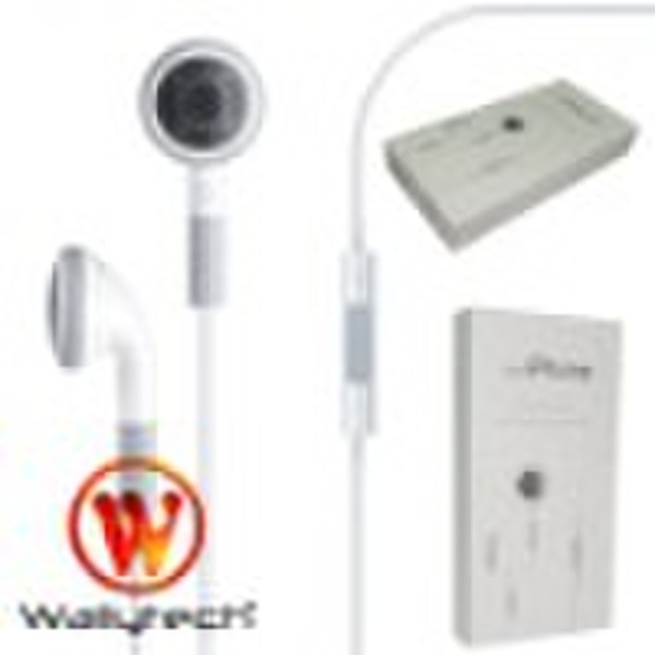 For Apple iPhone Headphone Earphone with Remote Fo