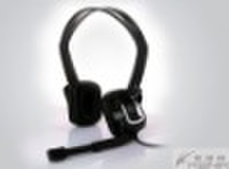 PC stereo  headphone with microphone