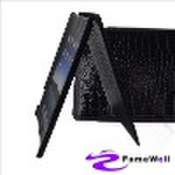 PC cover with Leather coating case for iPad