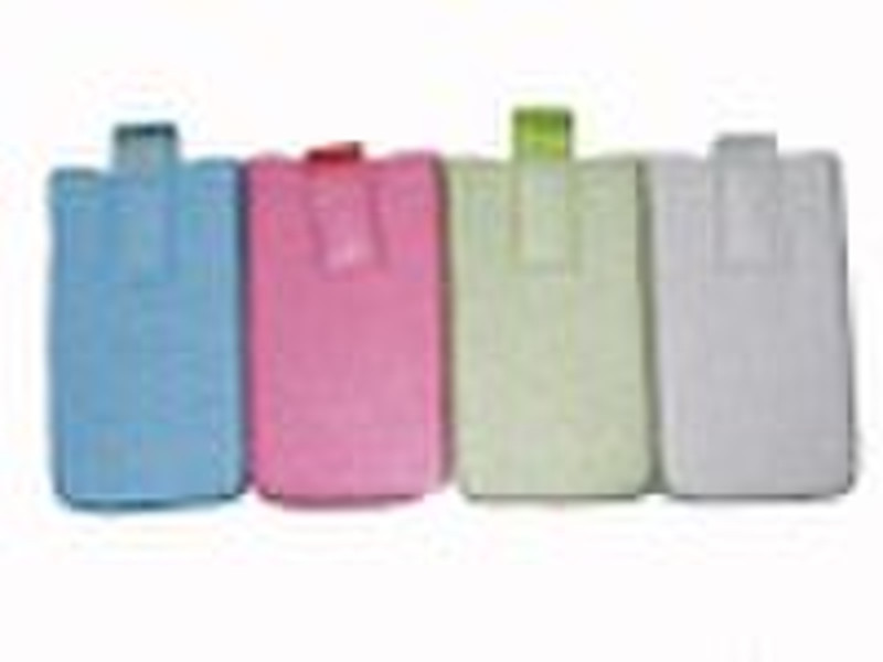 cell phone pouch with designs for iphone 4G