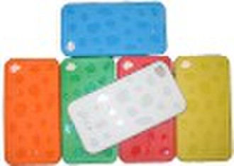 silicone soft cover case for iphone 4G