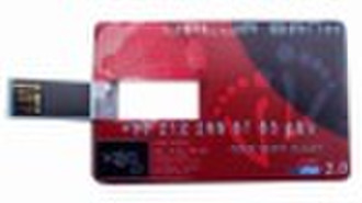 OEM design credit card usb memory 2.0